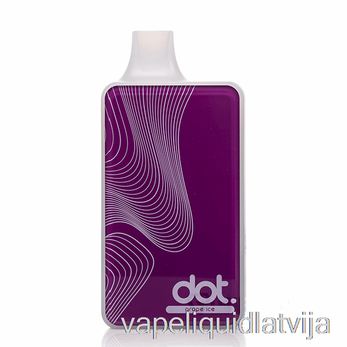 Dotmod Dot V2 10000 Vienreizējās Lietošanas Vīnogu Ledus Vape šķidrums